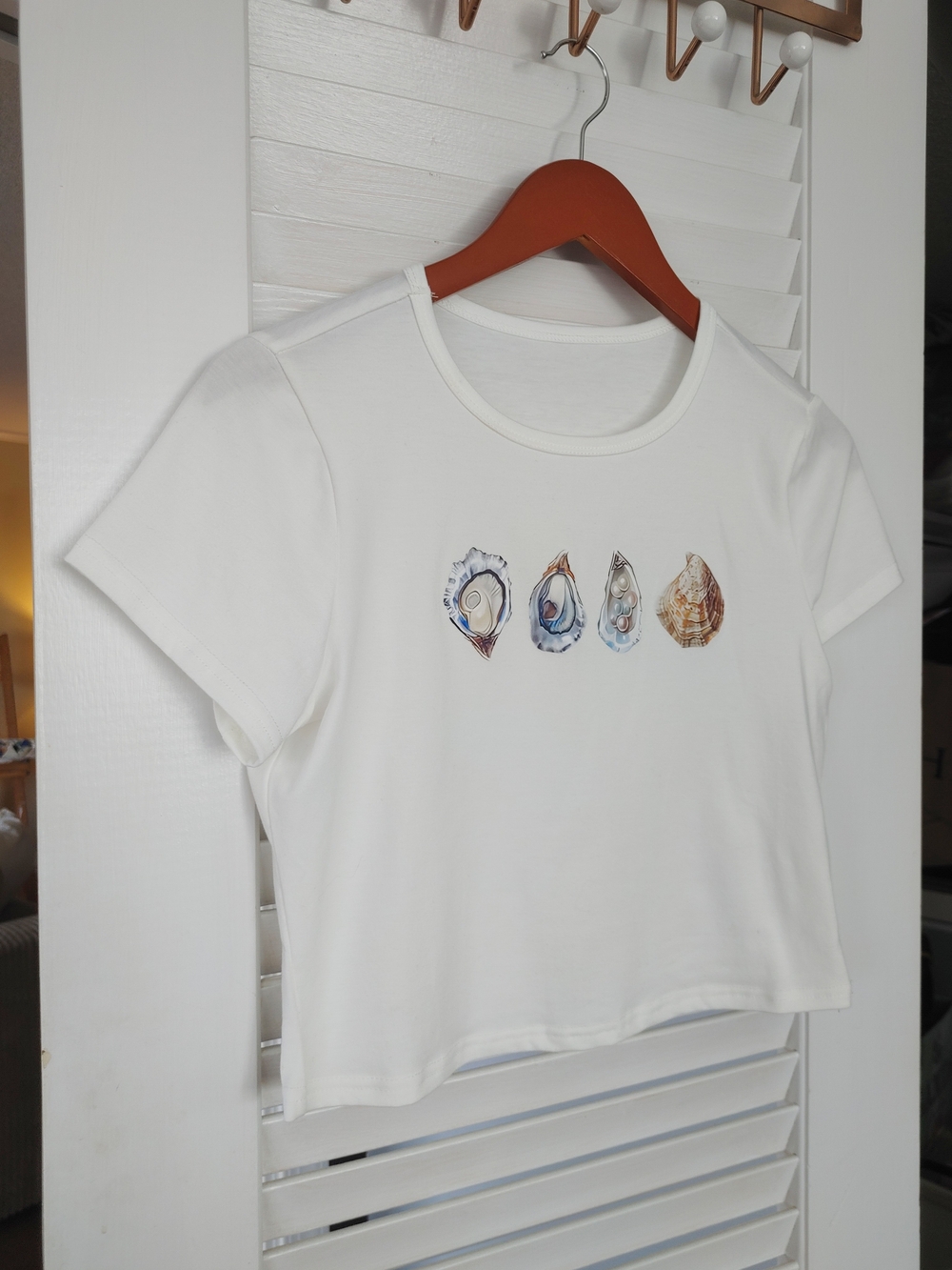 🆕 Soft oyster Crewneck Tee